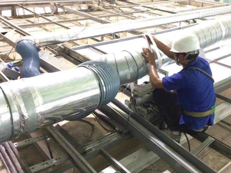ติดตั้งท่อลมระบายอากาศ Duct