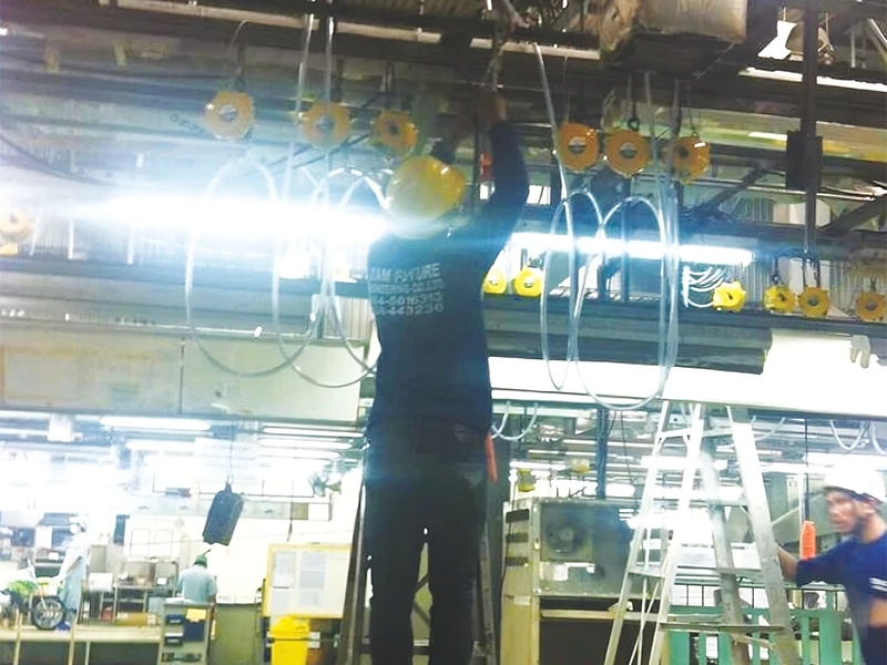 บริการติดตั้ง Production Line